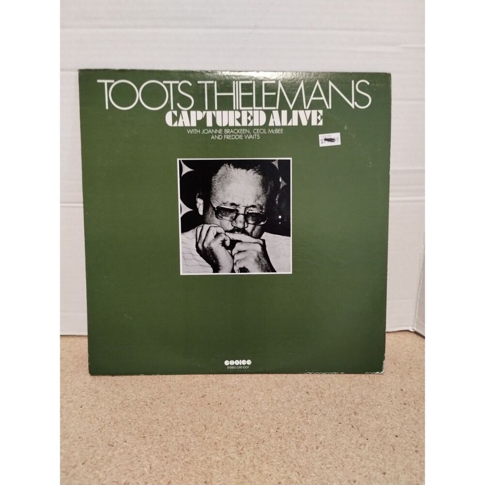 Toots Thielemans Captured Alive 1974 Choice CRS1007 Stereo Joanne Brackeen